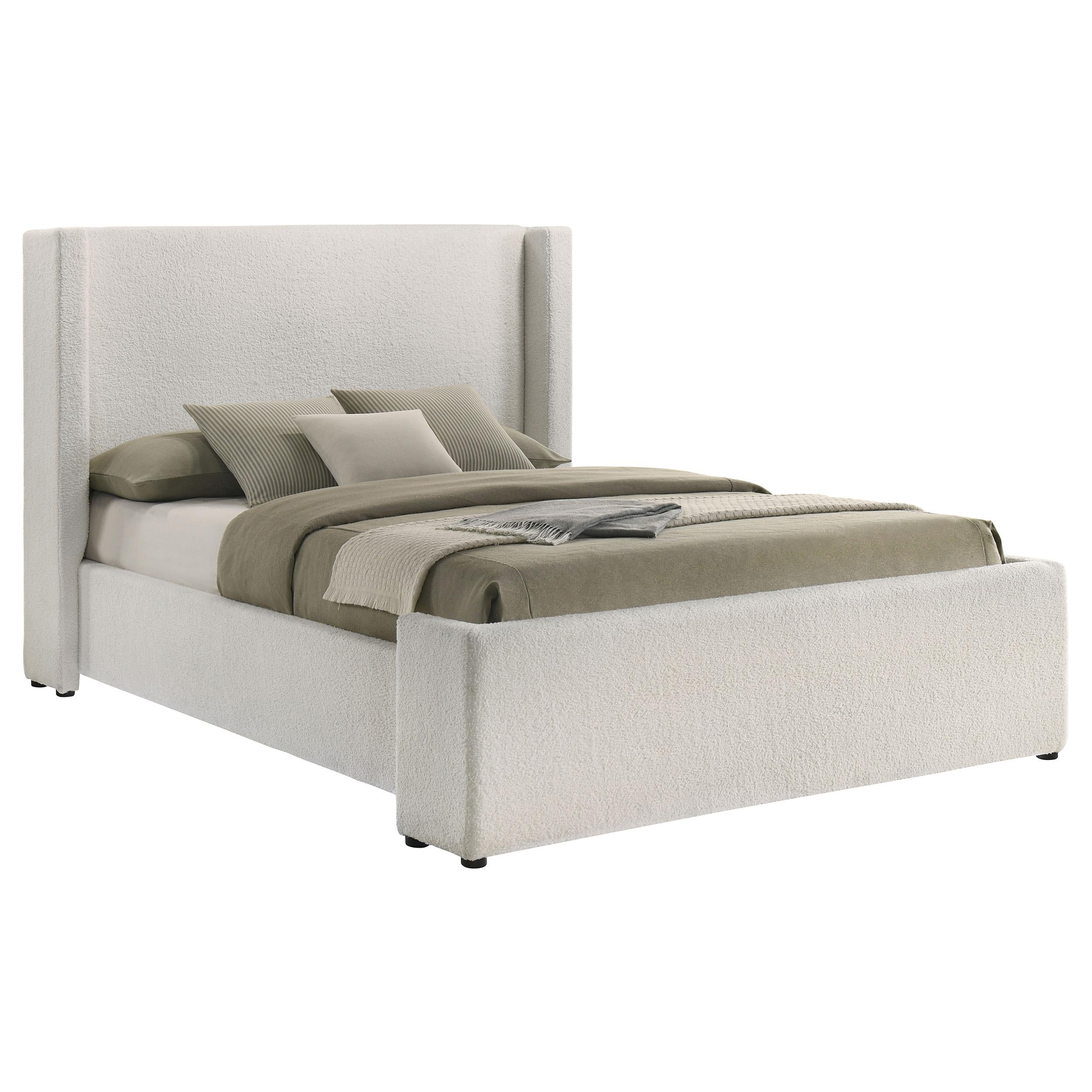 Alamosa Wingback Platform Bed - Ideal Furniture (Fresno,CA)