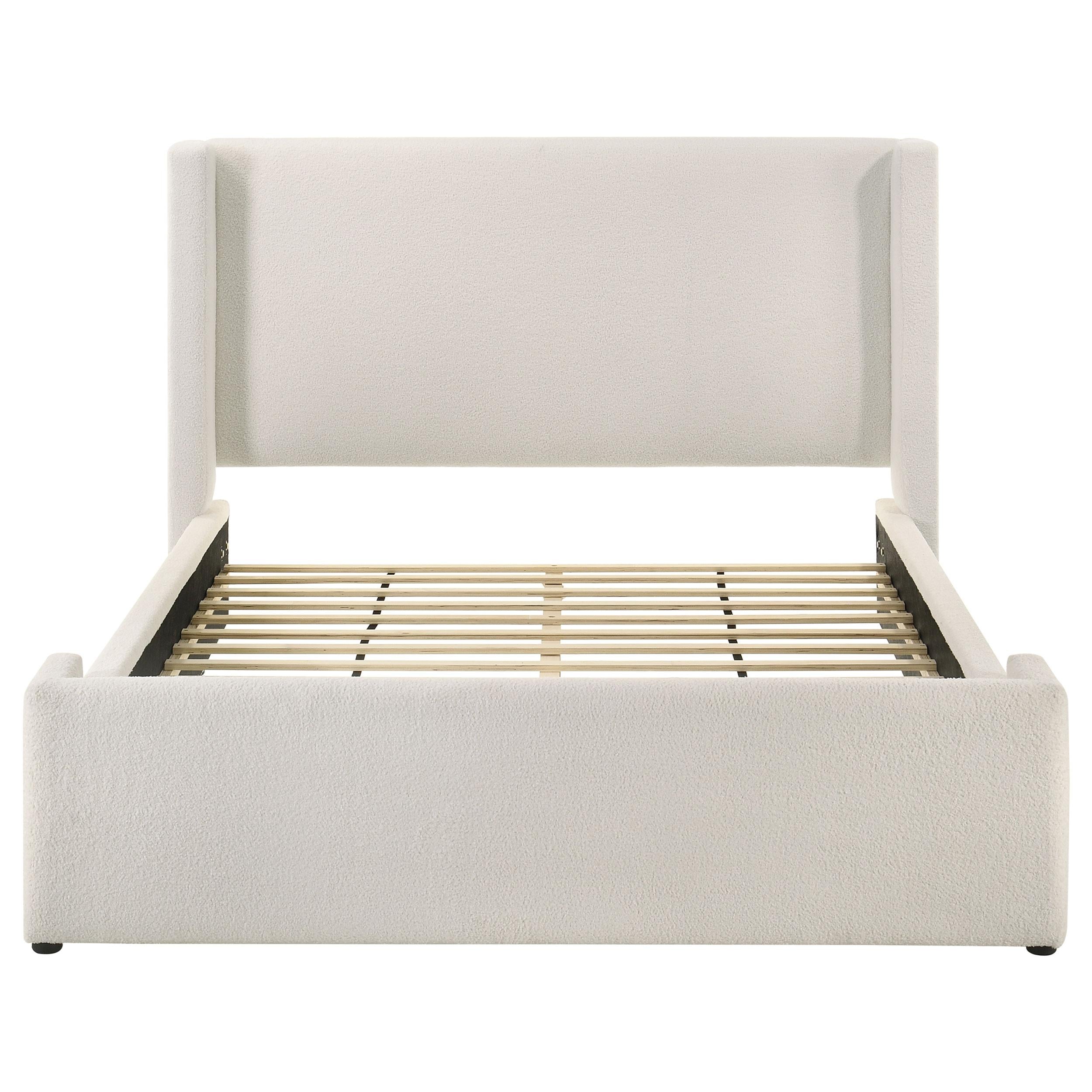 Alamosa Wingback Platform Bed - Ideal Furniture (Fresno,CA)