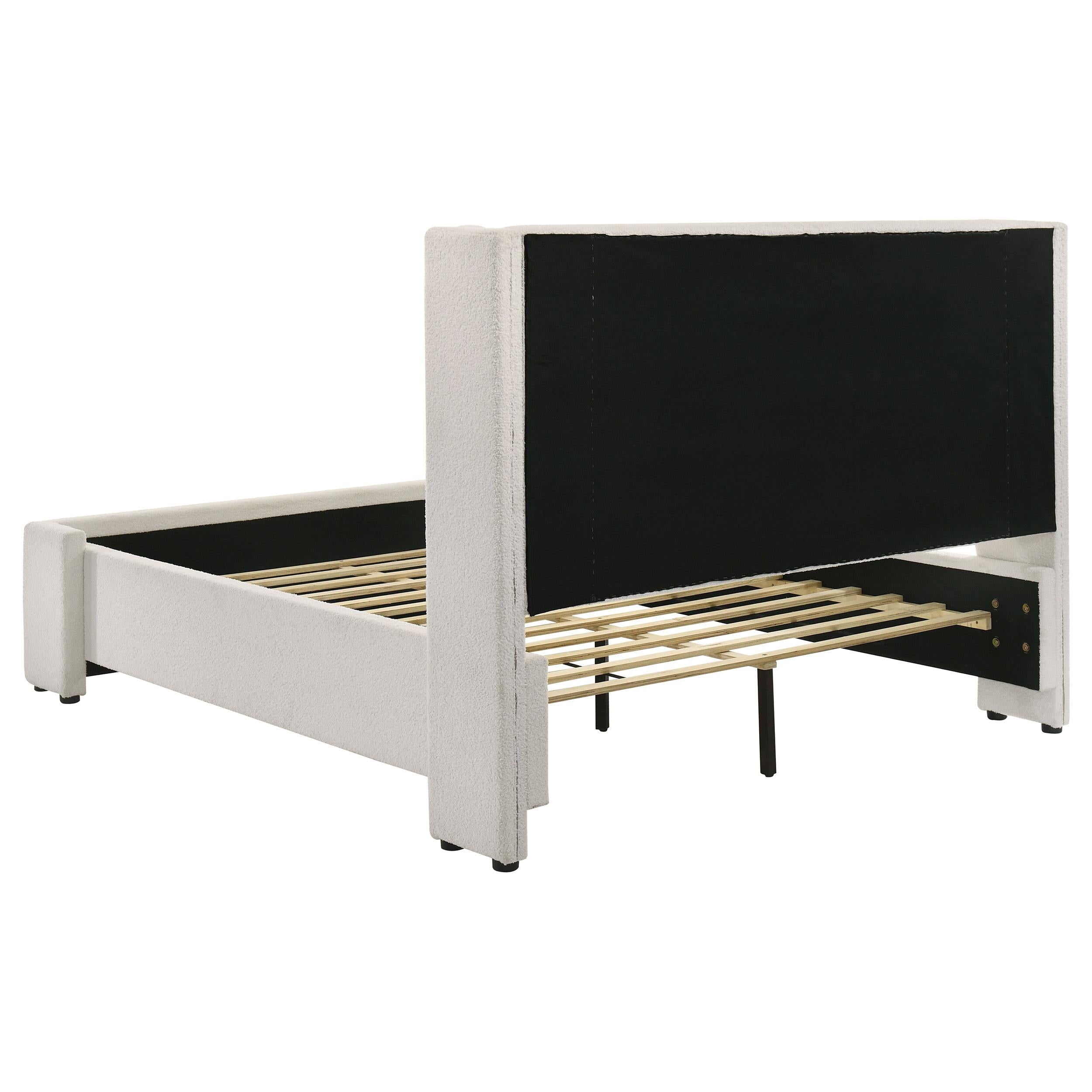 Alamosa Wingback Platform Bed - Ideal Furniture (Fresno,CA)