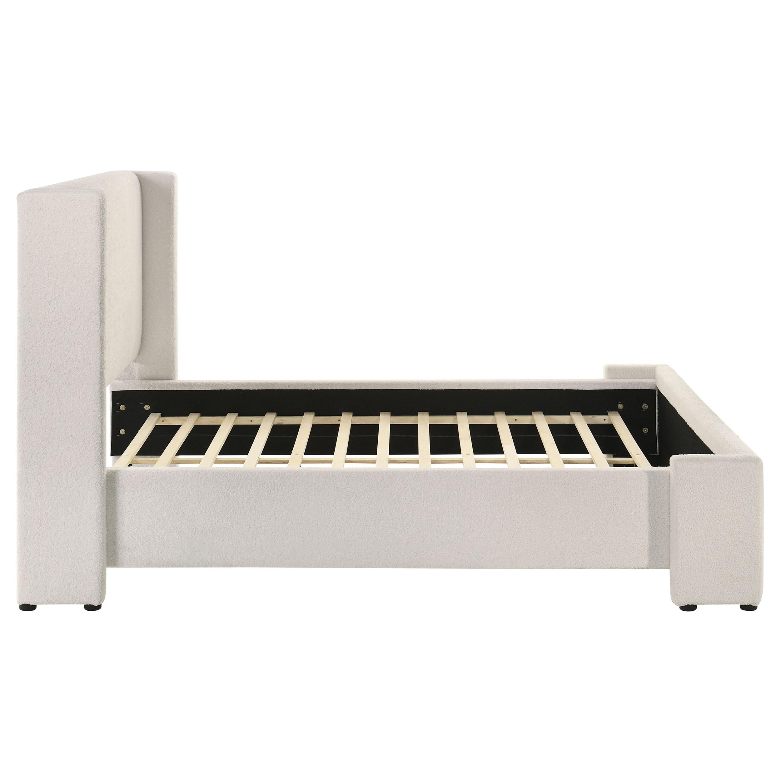 Alamosa Wingback Platform Bed - Ideal Furniture (Fresno,CA)
