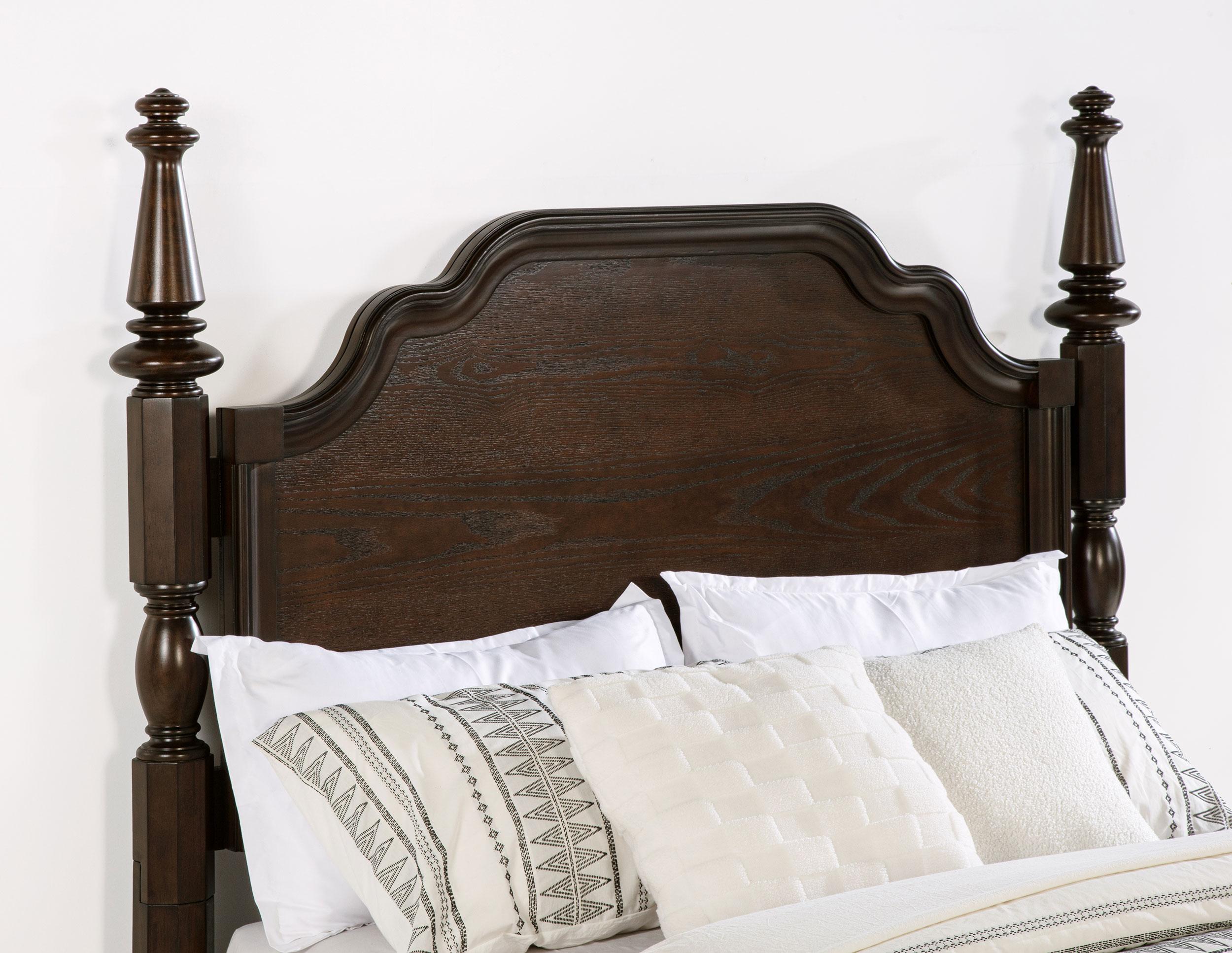 Andover Four-Poster Panel Bed - Ideal Furniture (Fresno,CA)
