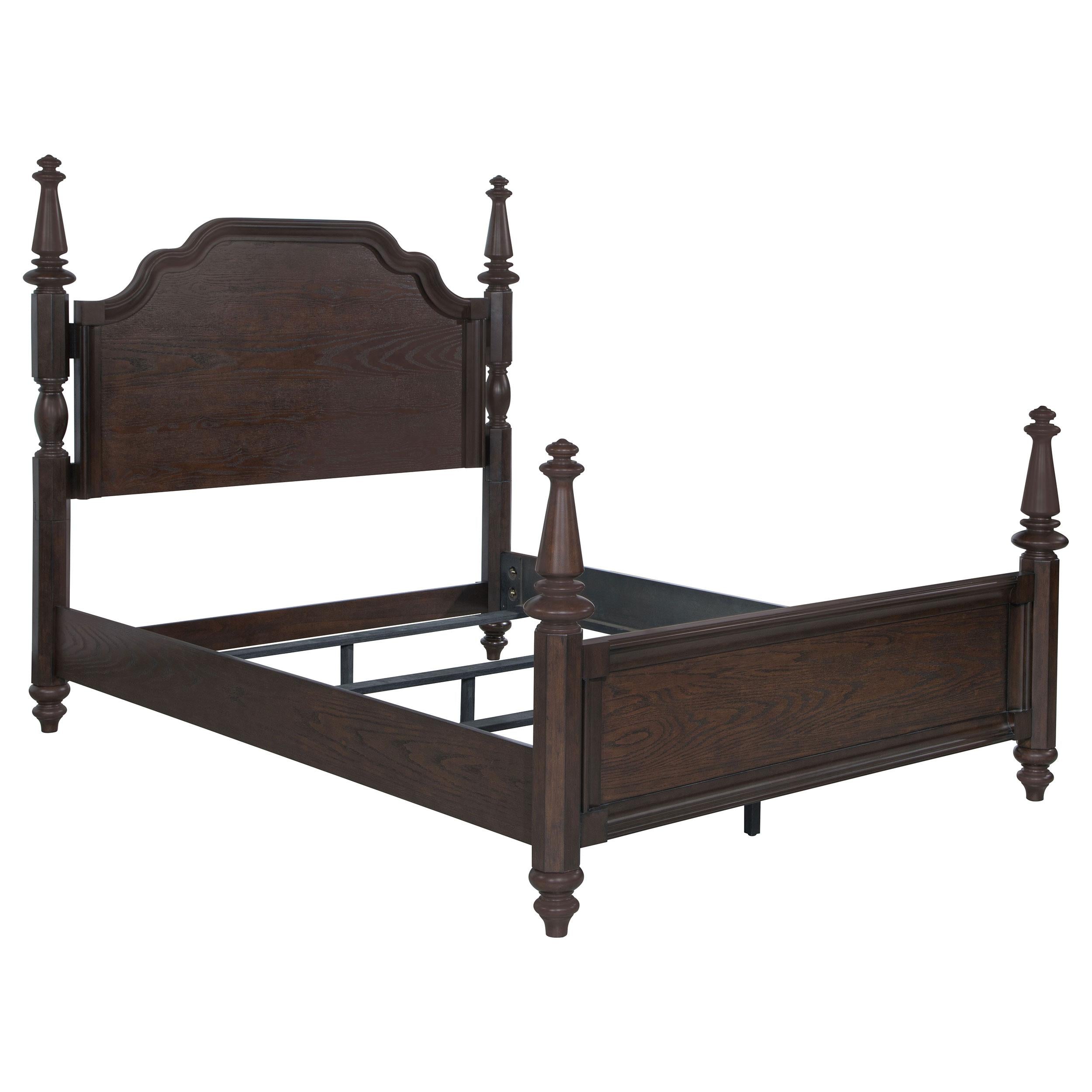 Andover Four-Poster Panel Bed - Ideal Furniture (Fresno,CA)