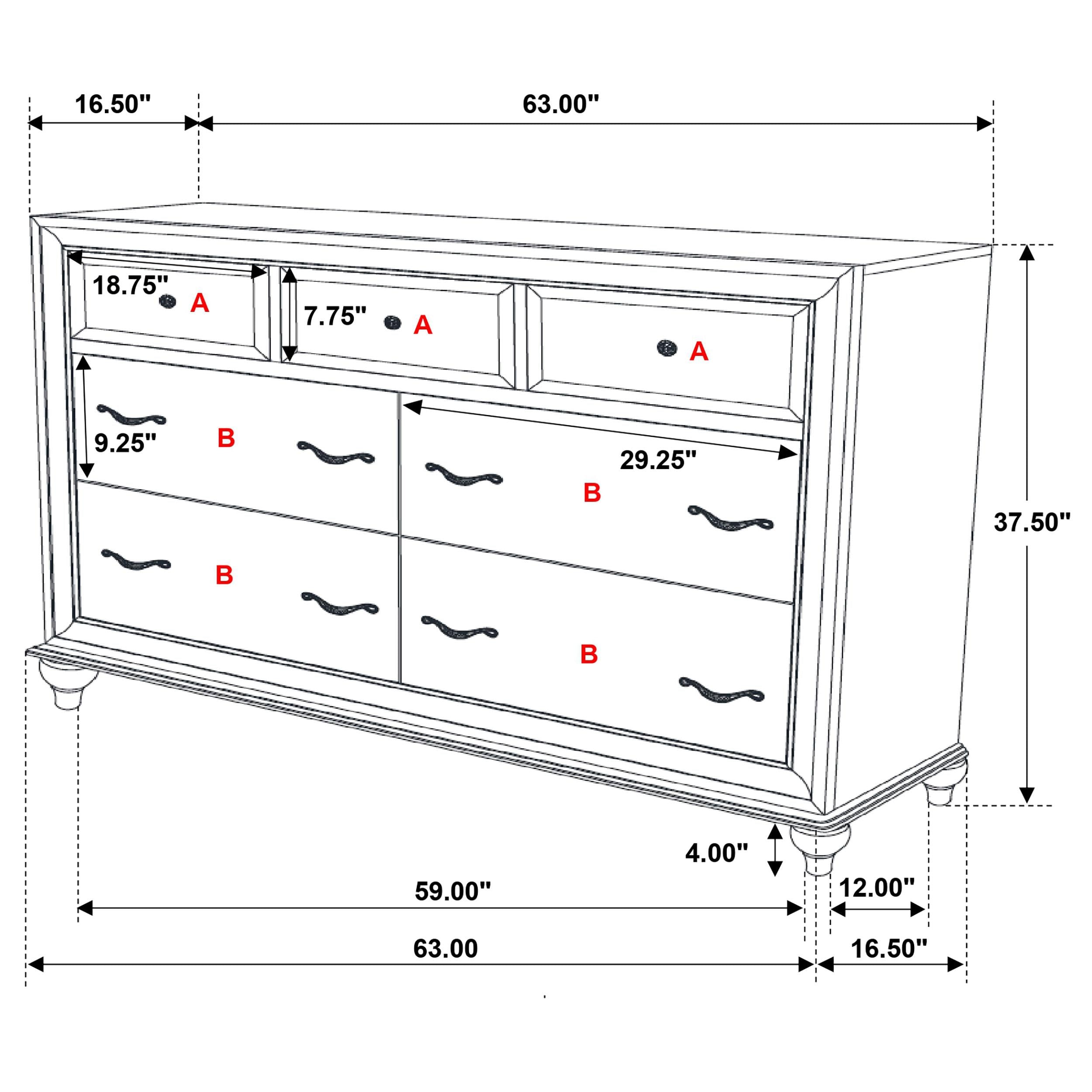 Barzini Bedroom Set - Ideal Furniture (Fresno,CA)