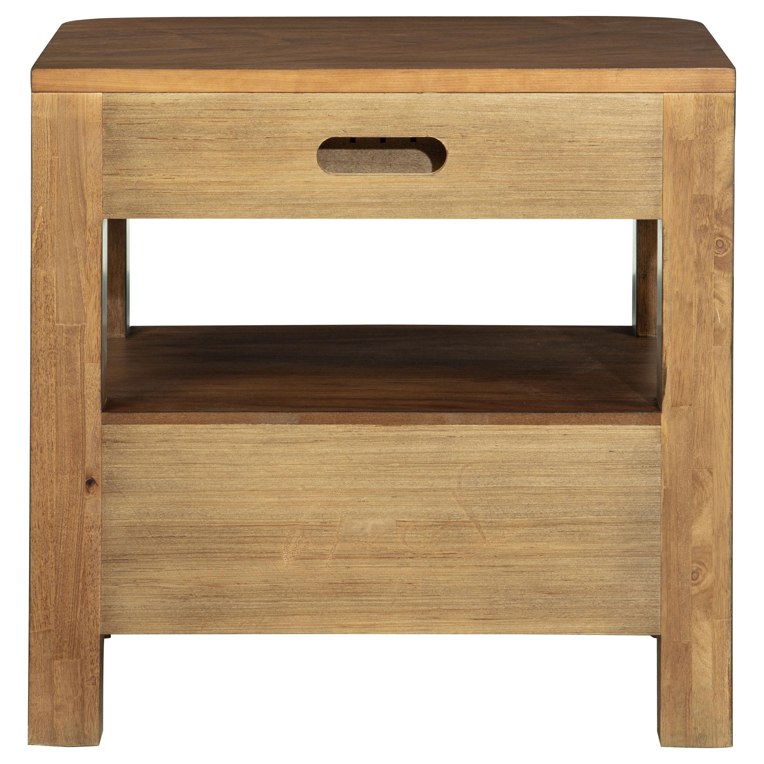 Maderia Nightstand - Ideal Furniture (Fresno,CA)