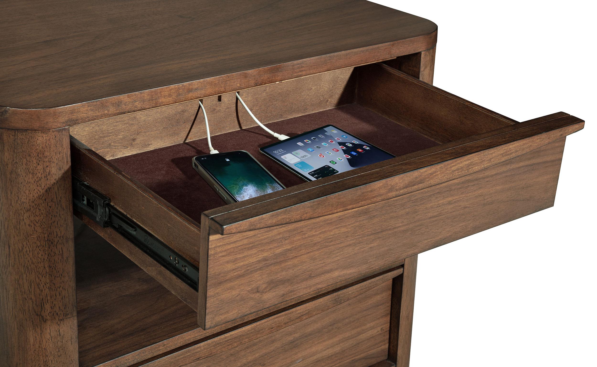 Maderia Nightstand - Ideal Furniture (Fresno,CA)