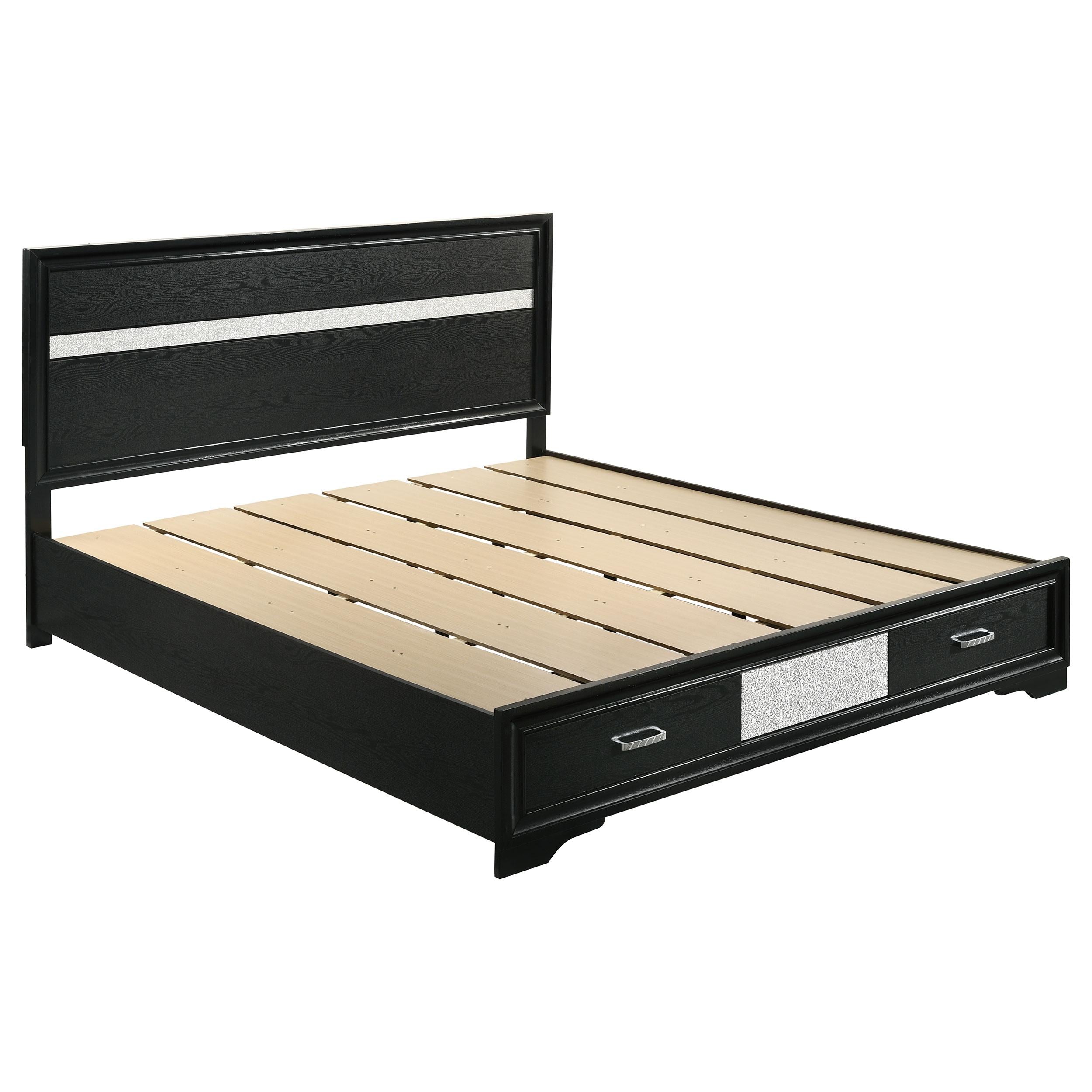 Miranda Panel Platform Storage Bed - Ideal Furniture (Fresno,CA)