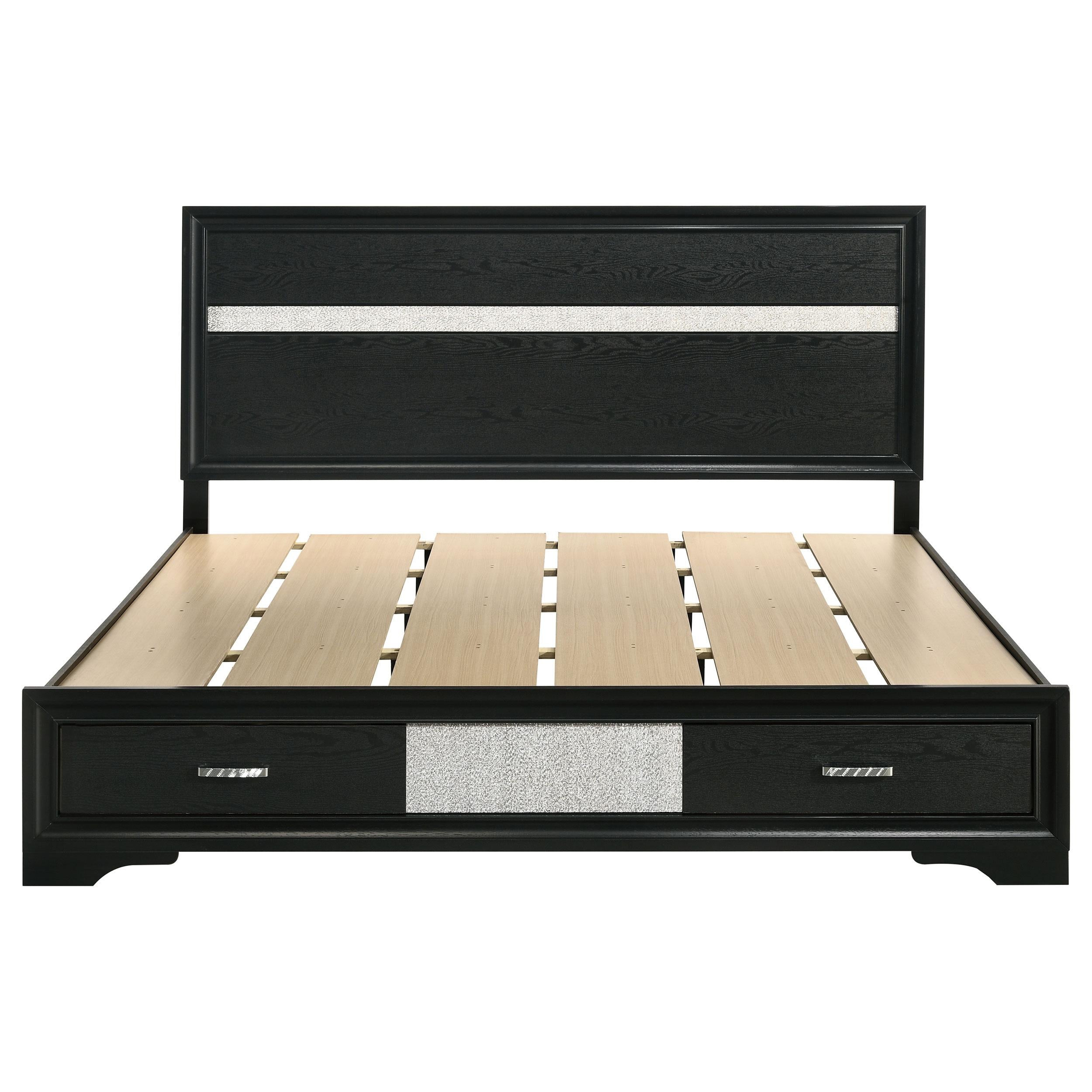 Miranda Panel Platform Storage Bed - Ideal Furniture (Fresno,CA)