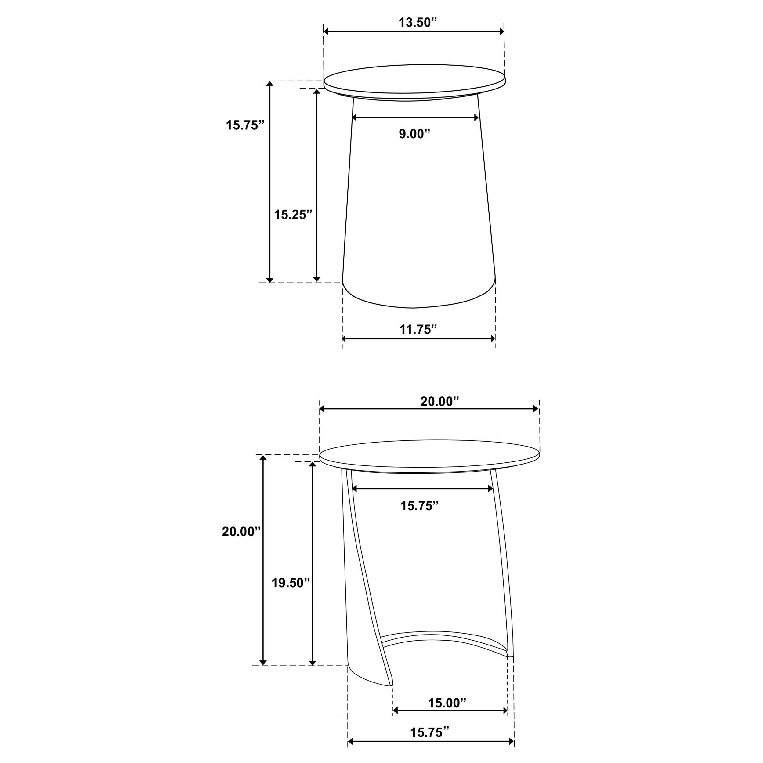 Yency Nesting Table Set - Ideal Furniture (Fresno,CA)