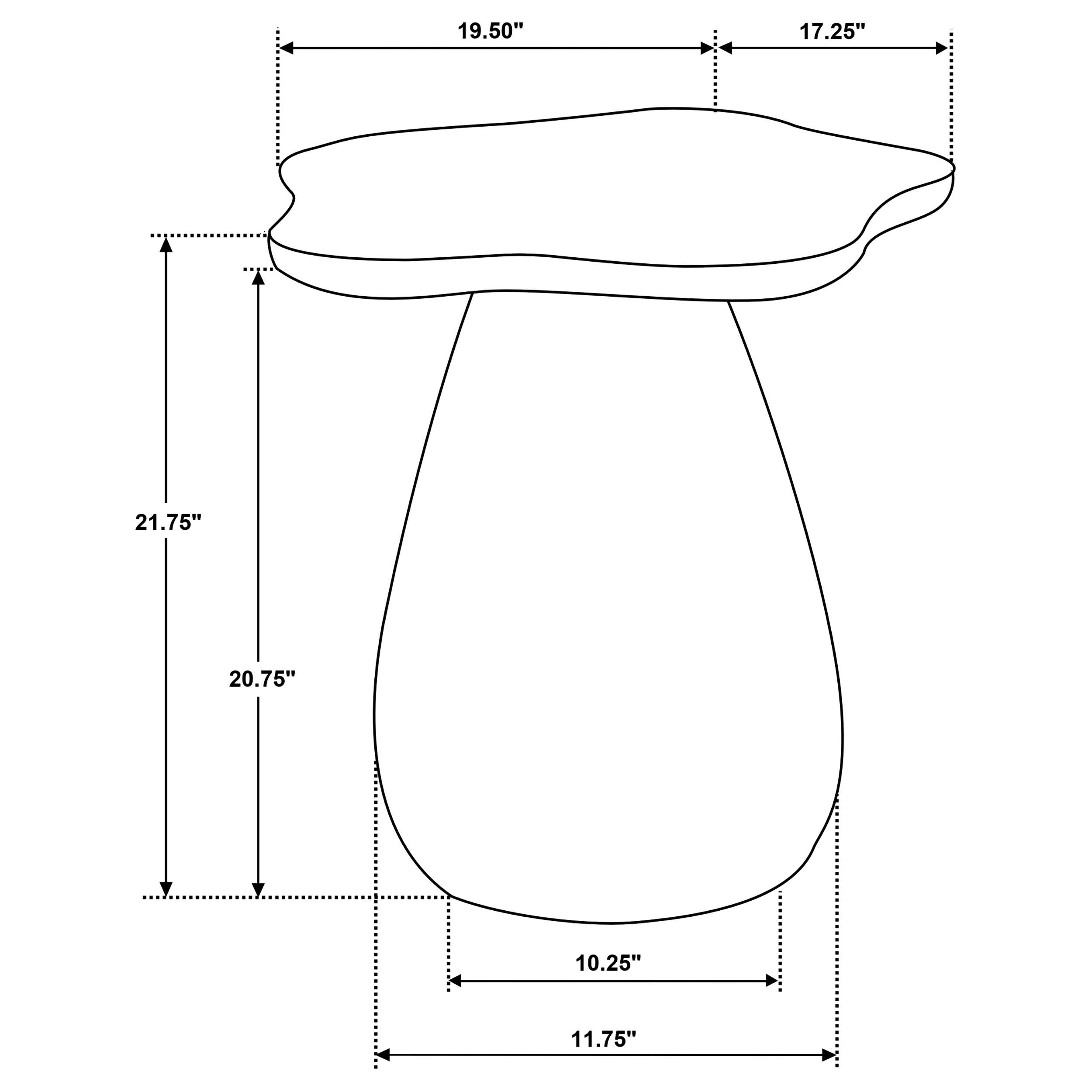 Perth Side Table - Ideal Furniture (Fresno,CA)