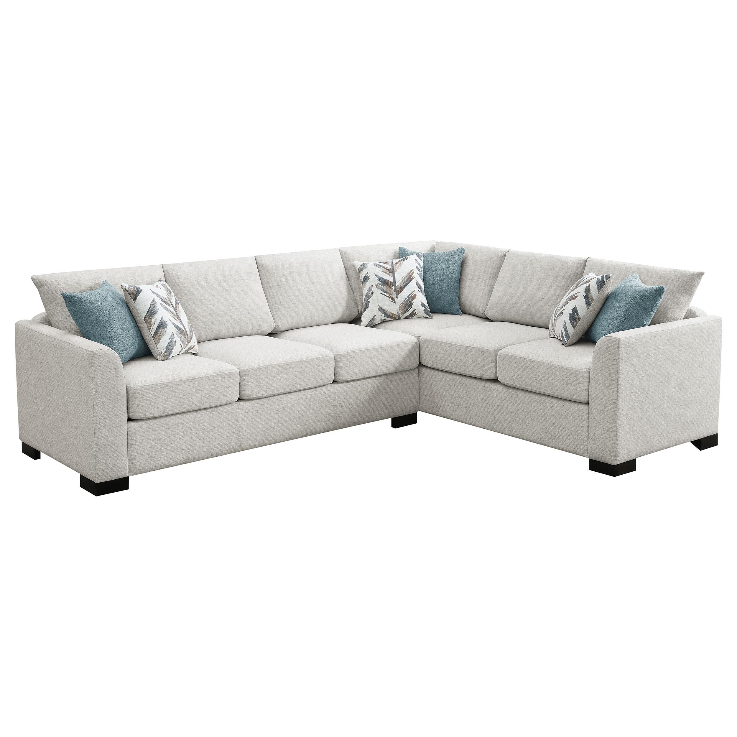 Ashford Fold-Out Sleeper Sectional Sofa - Ideal Furniture (Fresno,CA)