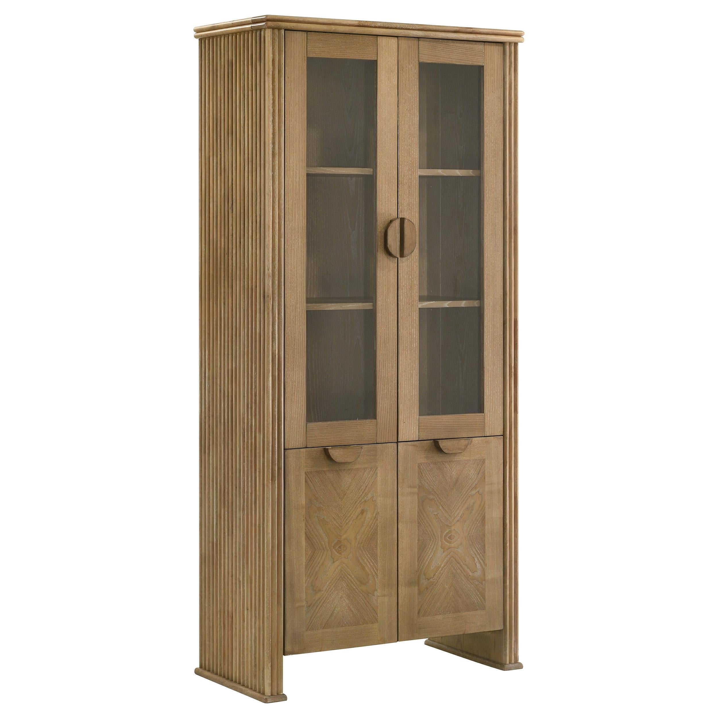 Adina Display Cabinet - Ideal Furniture (Fresno,CA)