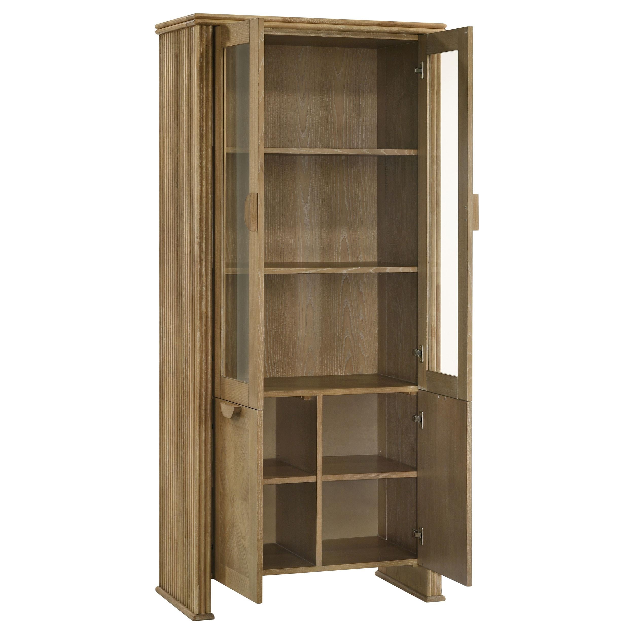 Adina Display Cabinet - Ideal Furniture (Fresno,CA)