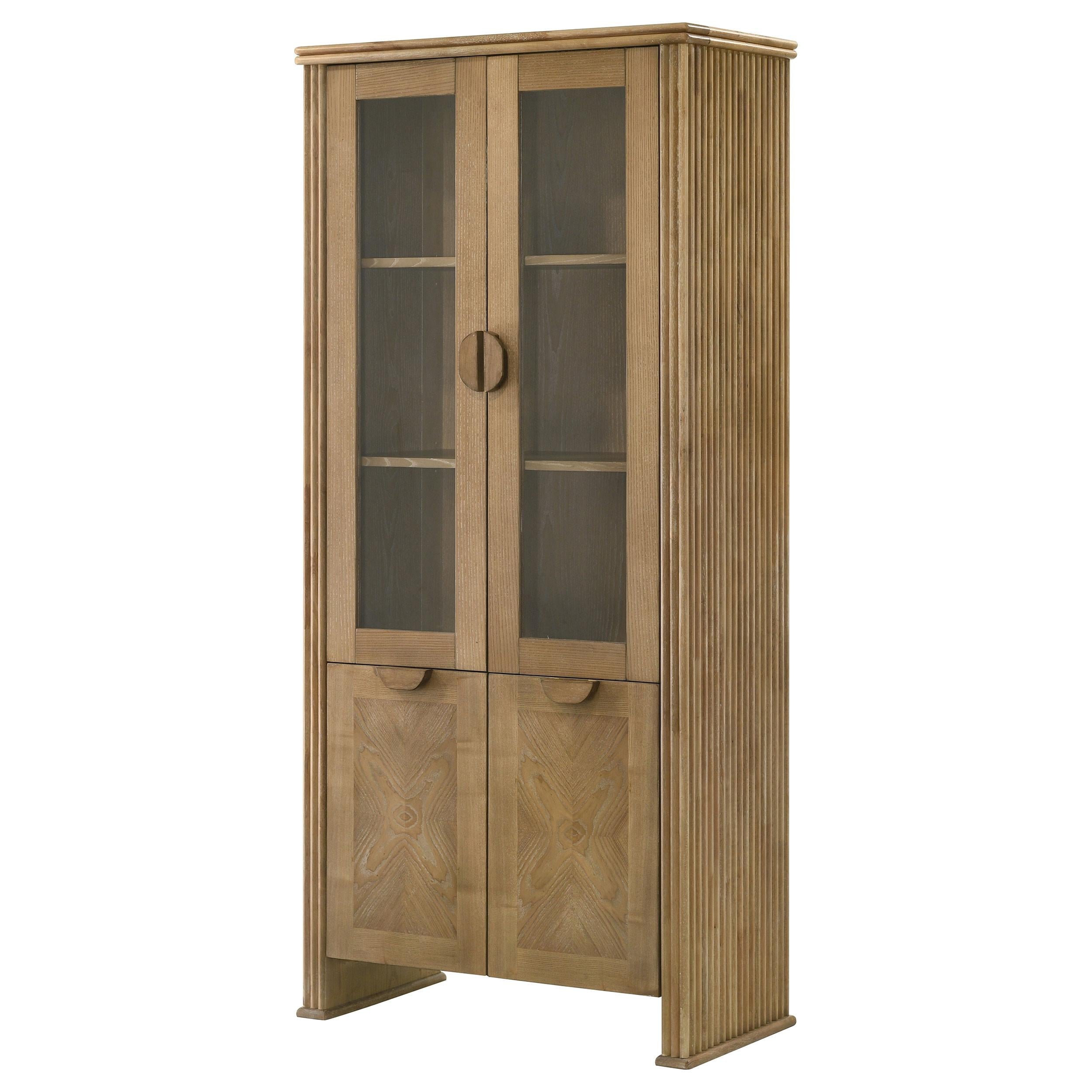 Adina Display Cabinet - Ideal Furniture (Fresno,CA)