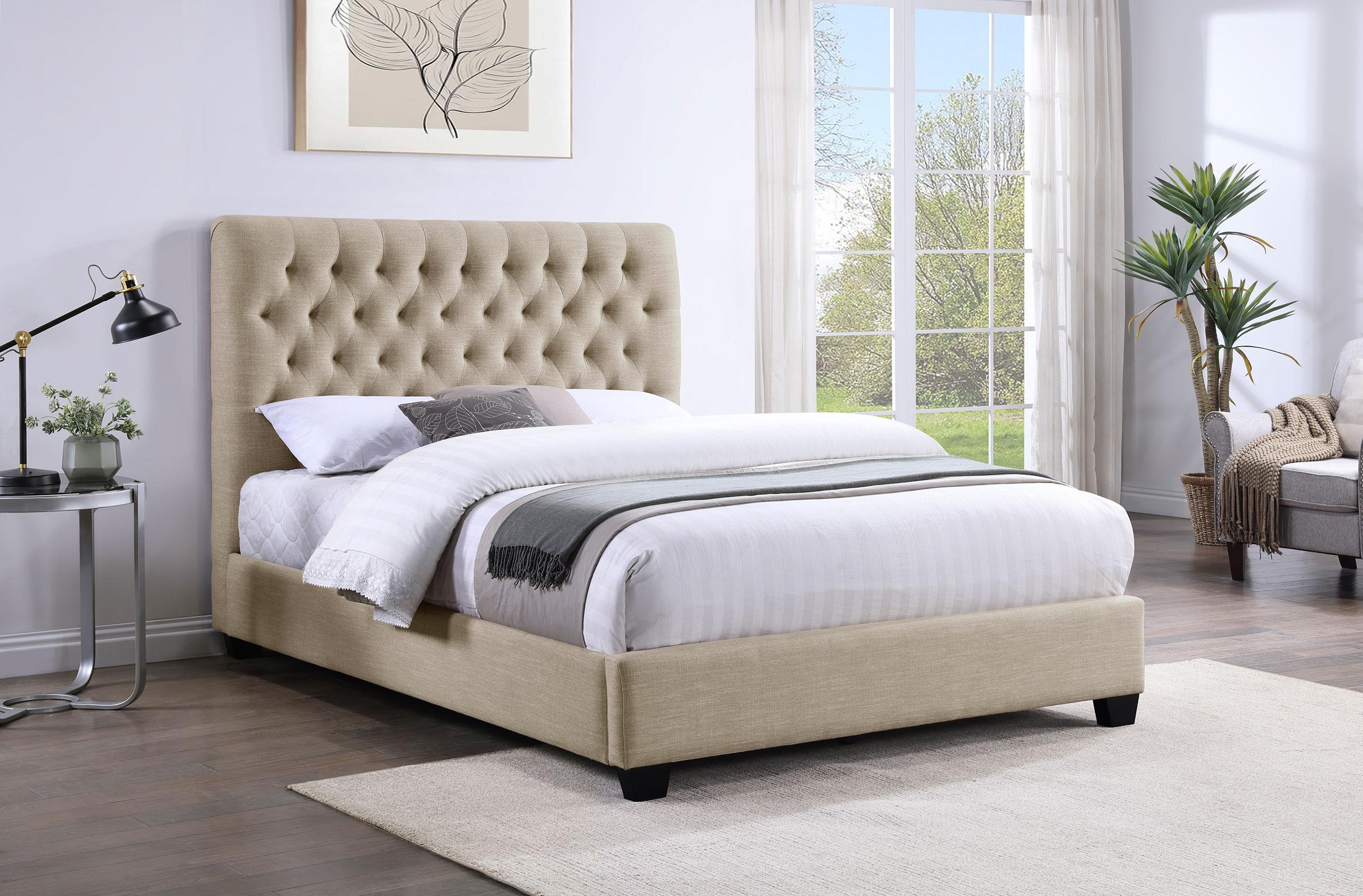 Chloe Panel Bed - Ideal Furniture (Fresno,CA)