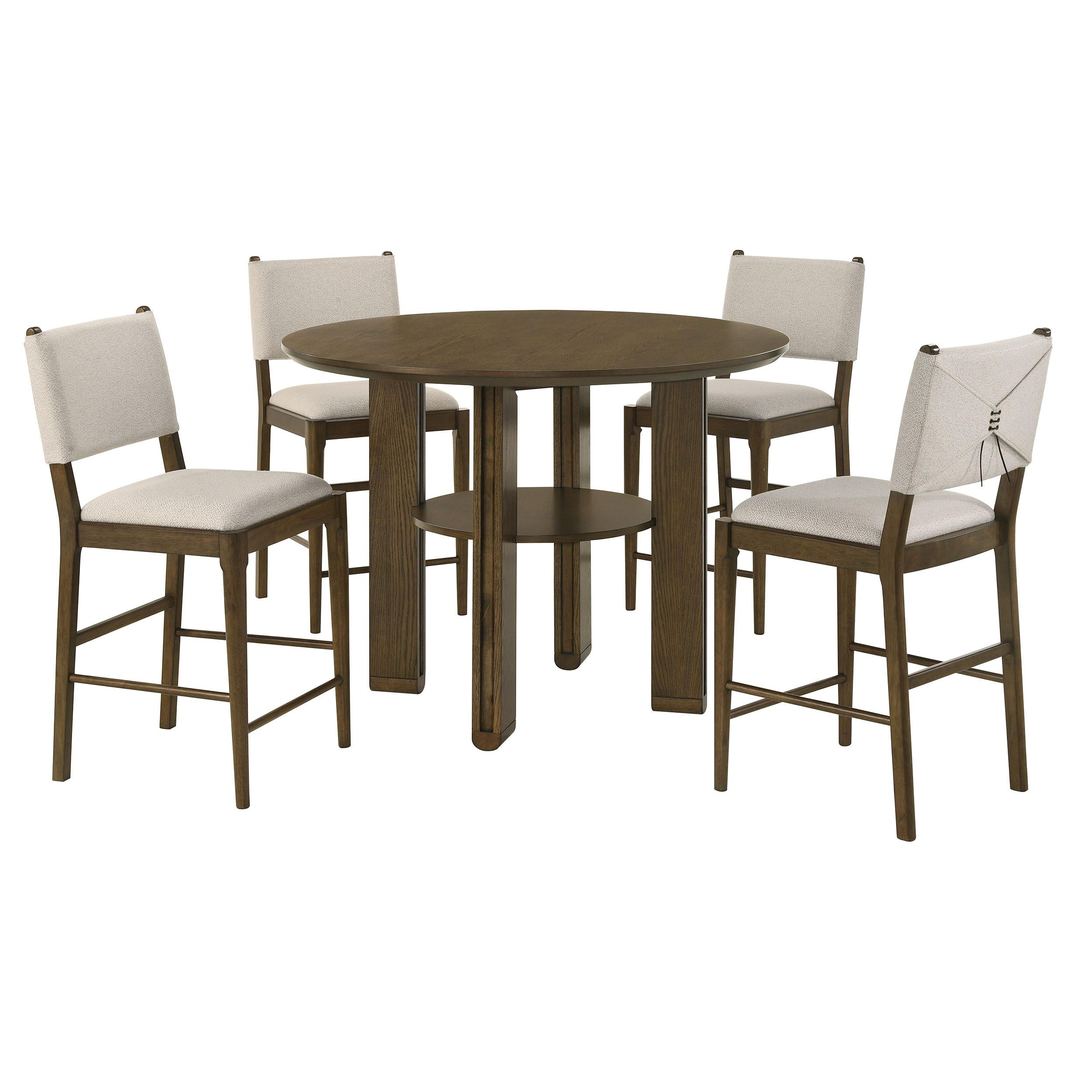 Ottowa 5 Pc Counter Height Dining Sets - Ideal Furniture (Fresno,CA)
