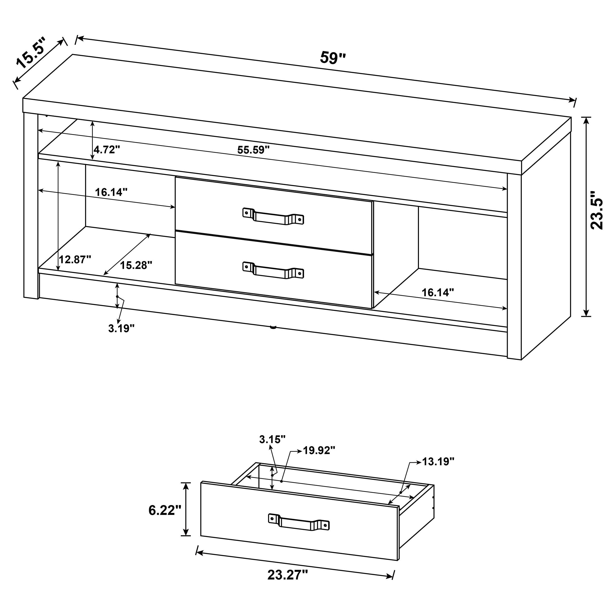 Burke Entertainment Center - Ideal Furniture (Fresno,CA)