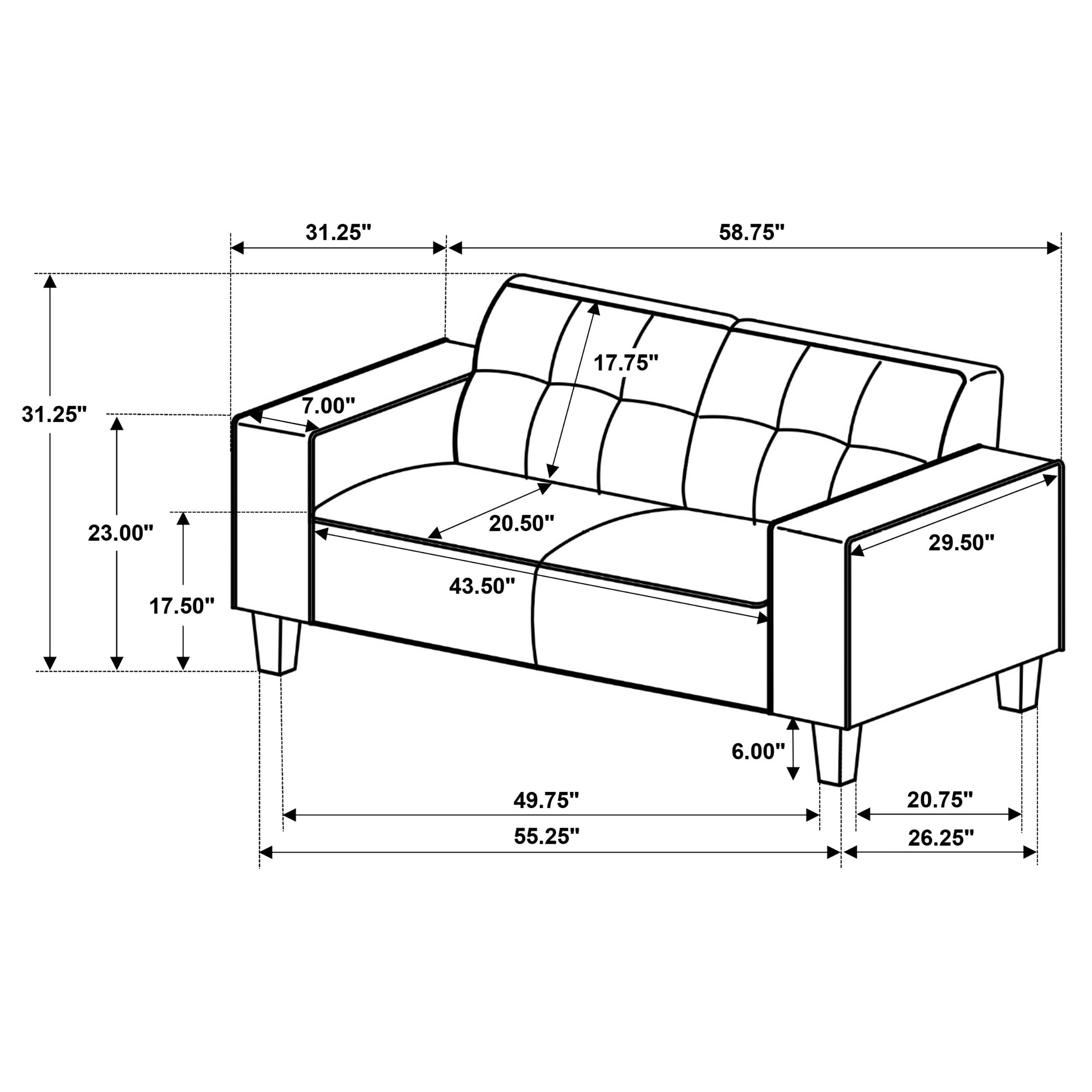 Deerhurst Sofa Set - Ideal Furniture (Fresno,CA)