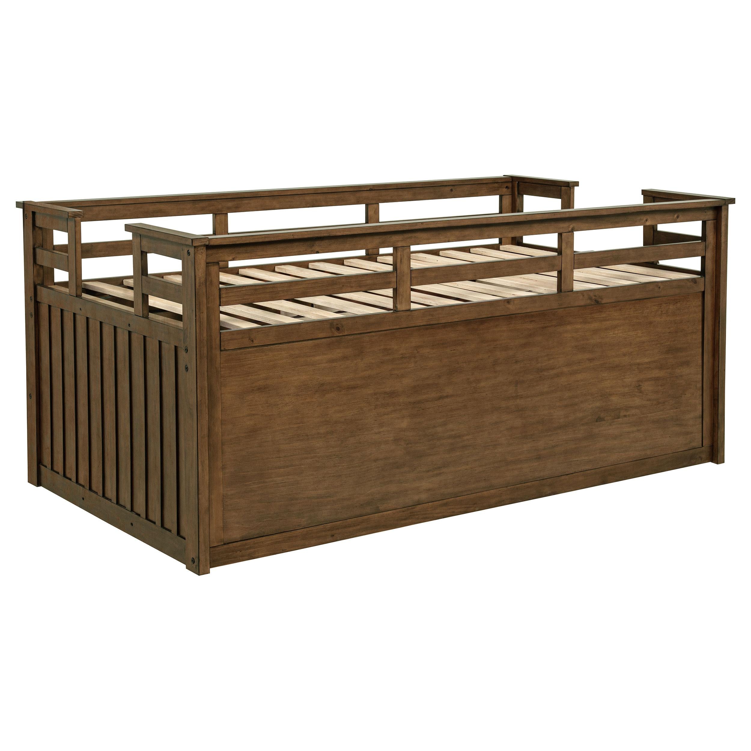 Carlsbad Captains Bed with Trundle - Ideal Furniture (Fresno,CA)