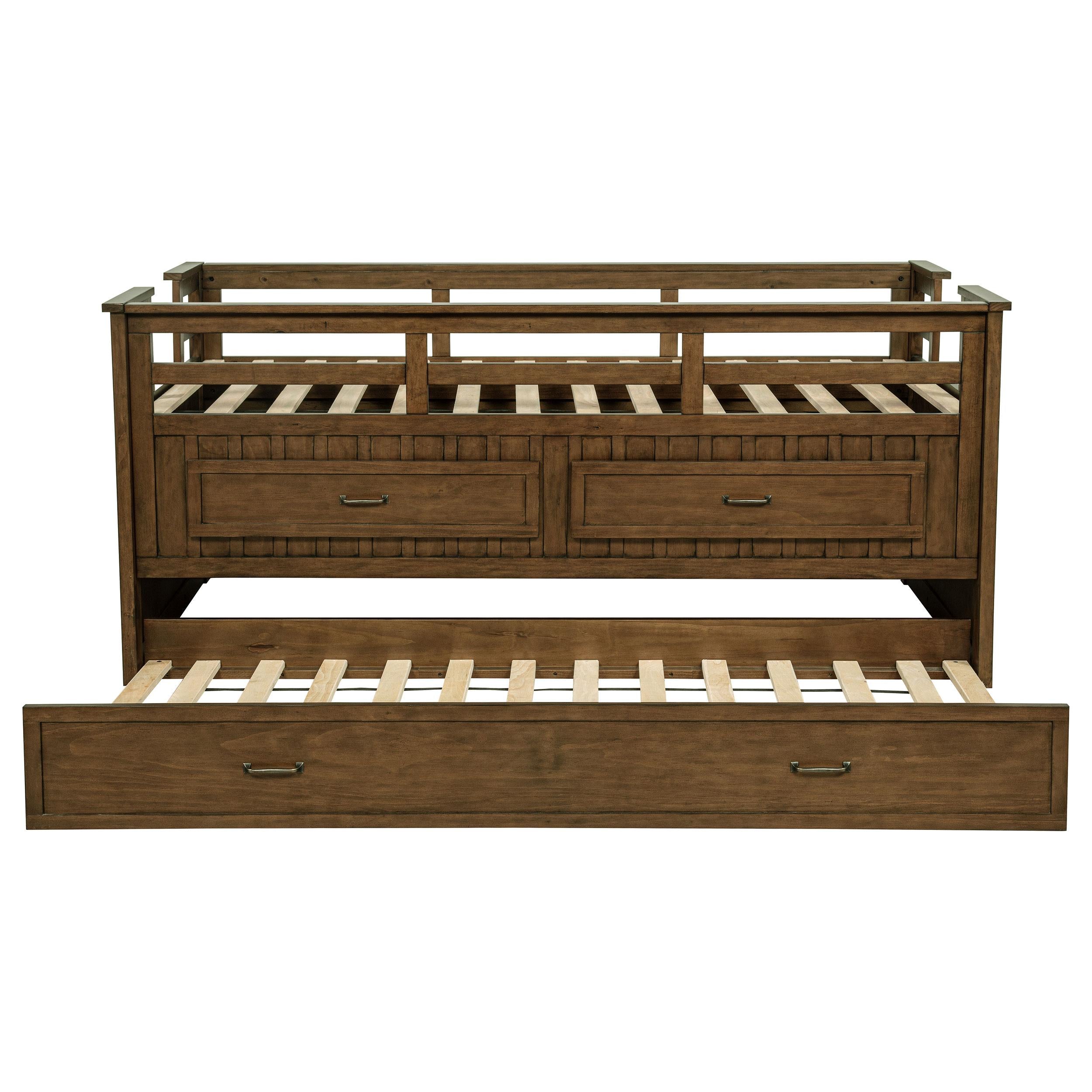 Carlsbad Captains Bed with Trundle - Ideal Furniture (Fresno,CA)