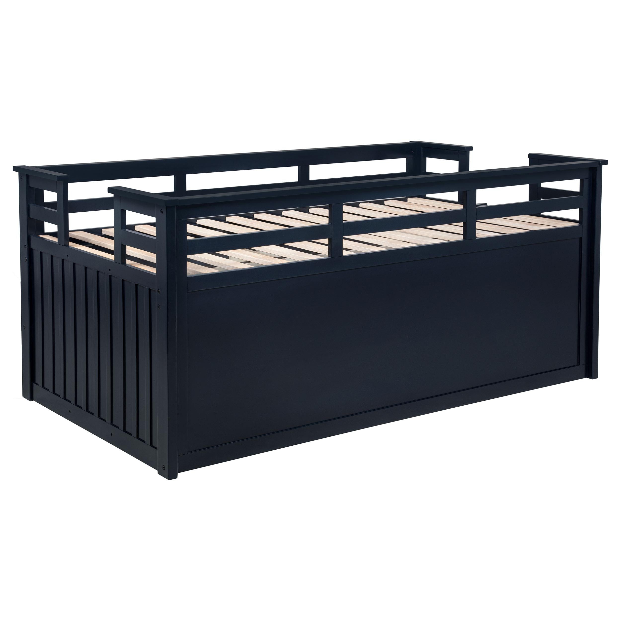 Carlsbad Captains Bed with Trundle - Ideal Furniture (Fresno,CA)