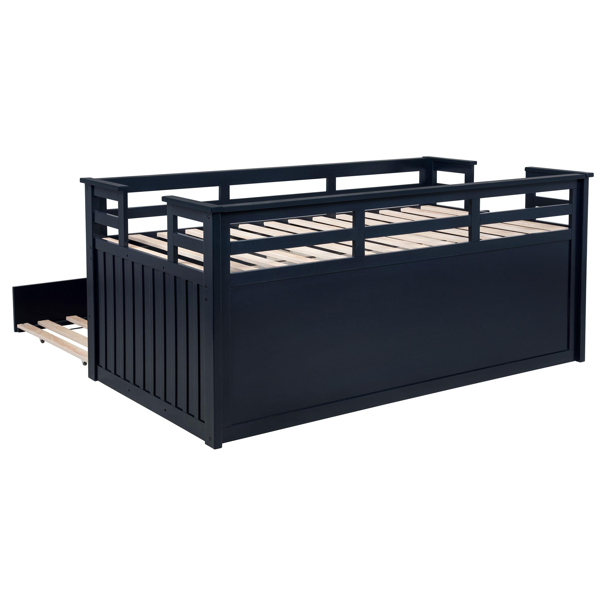 Carlsbad Captains Bed with Trundle - Ideal Furniture (Fresno,CA)