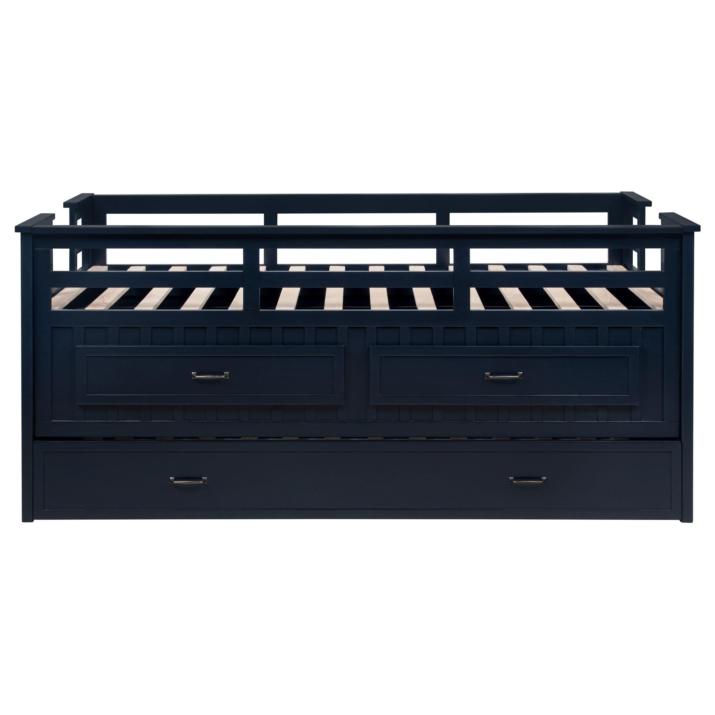 Carlsbad Captains Bed with Trundle - Ideal Furniture (Fresno,CA)