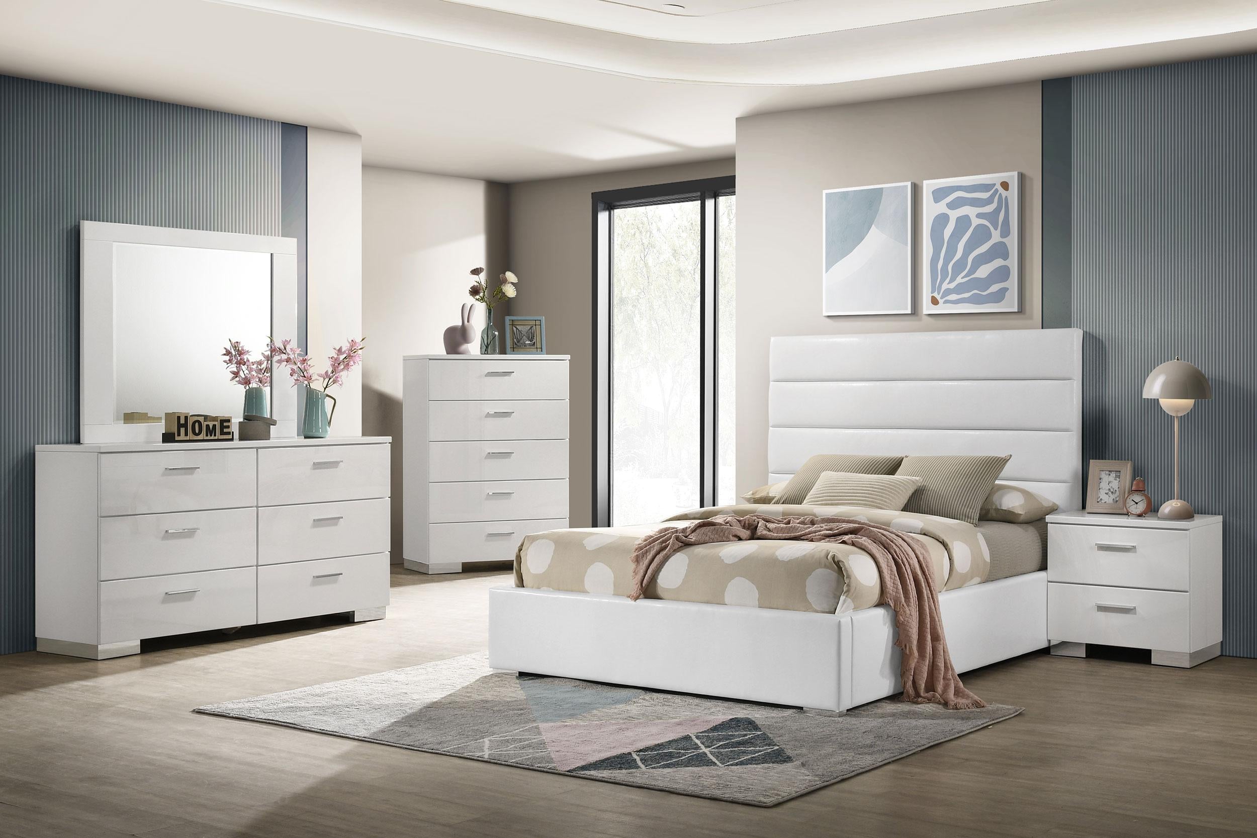 Felicity Bedroom Set - Ideal Furniture (Fresno,CA)