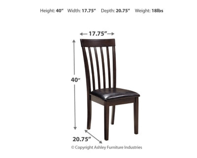 Hammis Dining Chair Set - Ideal Furniture (Fresno,CA)
