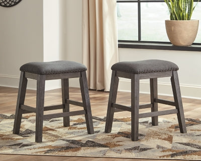 Caitbrook Counter Height Upholstered Bar Stool - Ideal Furniture (Fresno,CA)