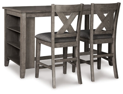 Caitbrook Counter Height Dining Package - Ideal Furniture (Fresno,CA)