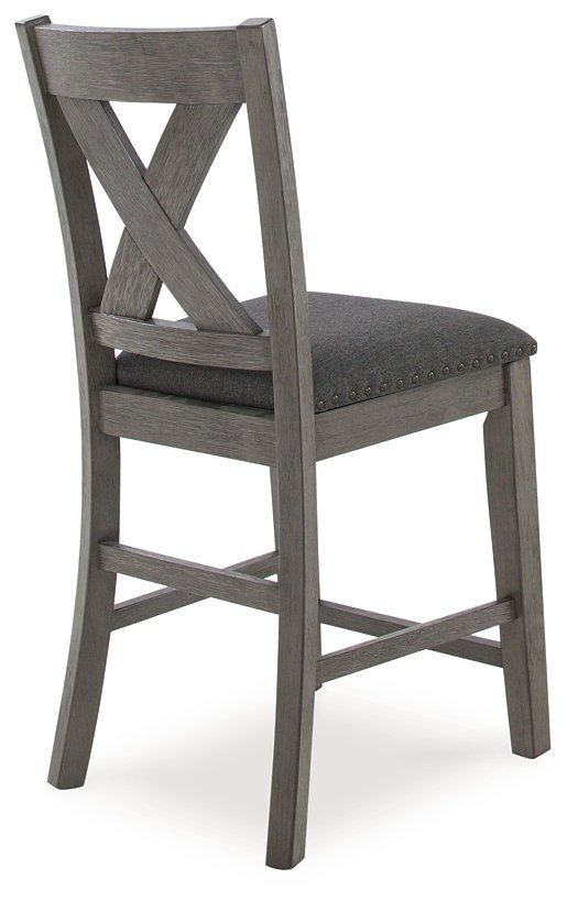 Caitbrook Counter Height Dining Table and Bar Stools (Set of 7) - Ideal Furniture (Fresno,CA)