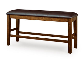 Ralene Counter Height Dining Bench - Ideal Furniture (Fresno,CA)