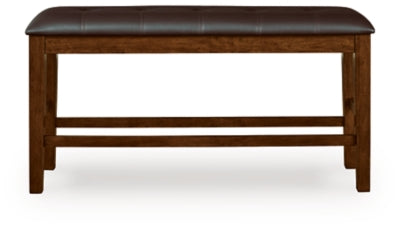 Ralene Counter Height Dining Bench - Ideal Furniture (Fresno,CA)