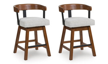 Ralene Counter Height Barstool (Set of 2) - Ideal Furniture (Fresno,CA)
