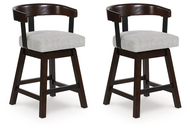 Haddigan Counter Height Barstool (Set of 2) - Ideal Furniture (Fresno,CA)