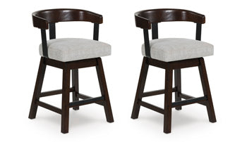 Haddigan Counter Height Barstool (Set of 2) - Ideal Furniture (Fresno,CA)