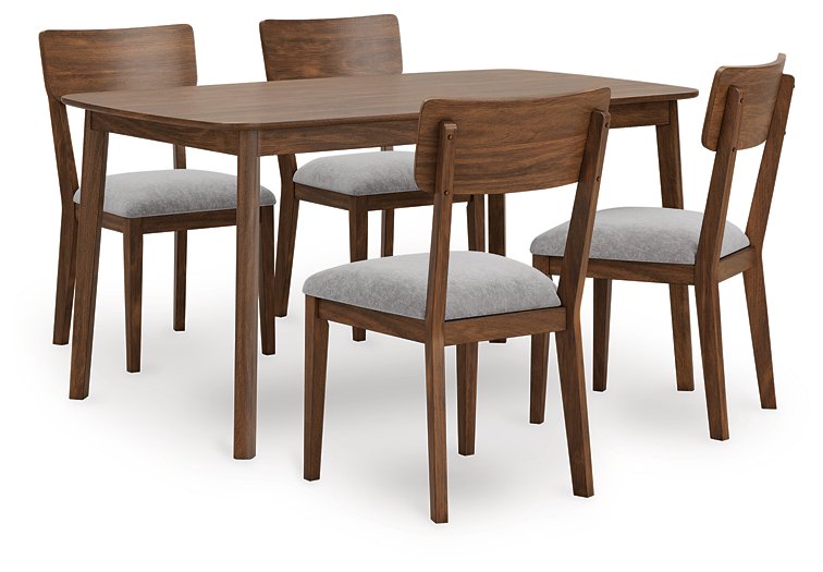 Tameride Dining Table and 4 Chairs (Set of 5) - Ideal Furniture (Fresno,CA)