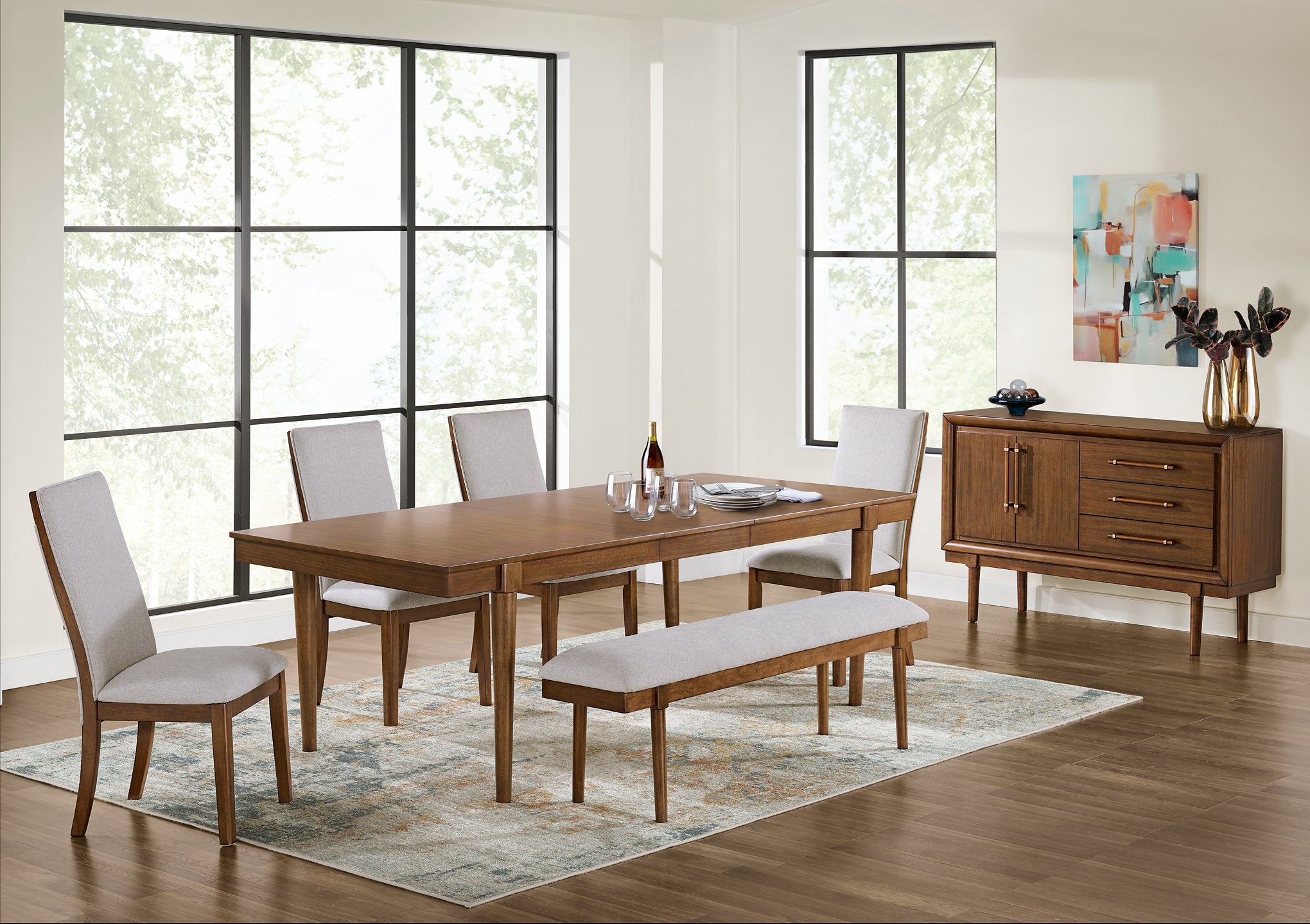 Lyncott Dining Room Set - Ideal Furniture (Fresno,CA)