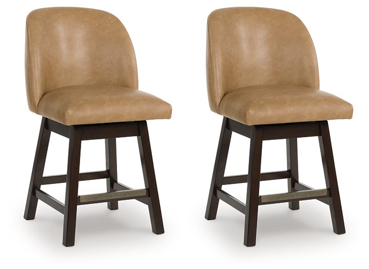 Neymorton Counter Height Barstool (Set of 2) - Ideal Furniture (Fresno,CA)