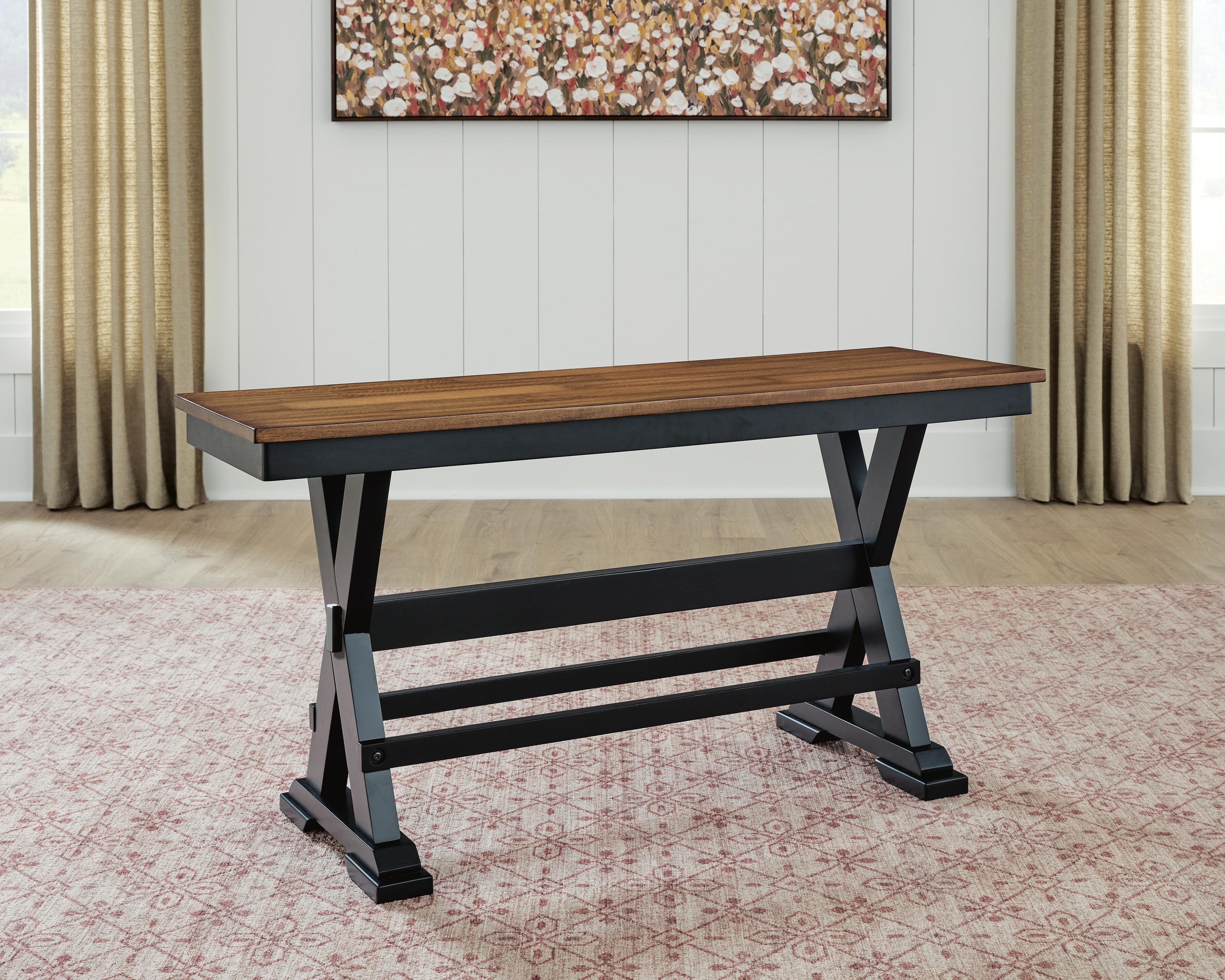 Wildenauer 48" Counter Height Bench - Ideal Furniture (Fresno,CA)