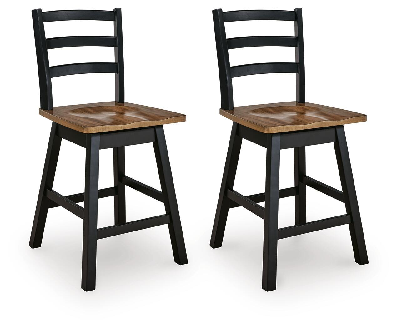 Wildenauer Counter Height Swivel Barstool - Ideal Furniture (Fresno,CA)