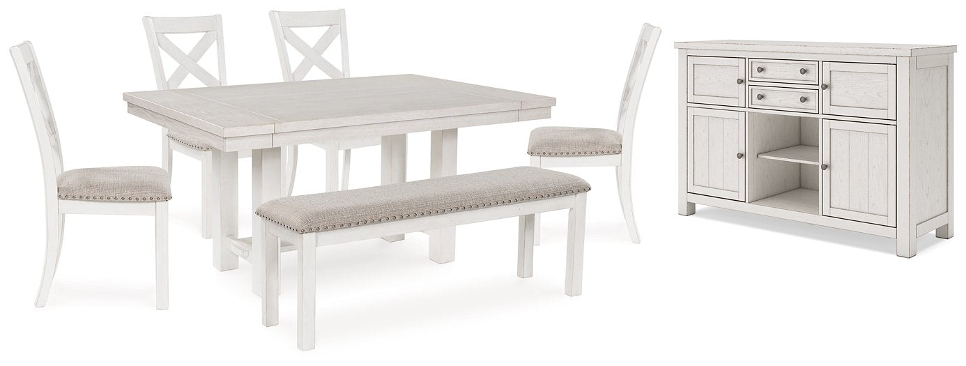 Robbinsdale Dining Package - Ideal Furniture (Fresno,CA)
