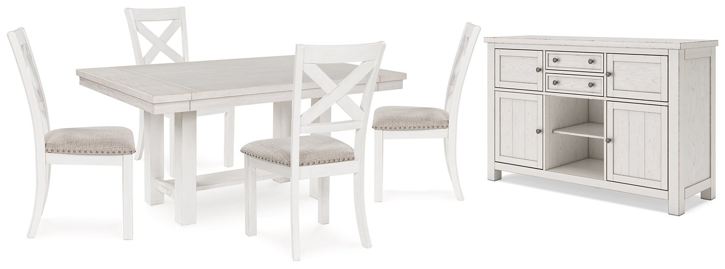 Robbinsdale Dining Package - Ideal Furniture (Fresno,CA)