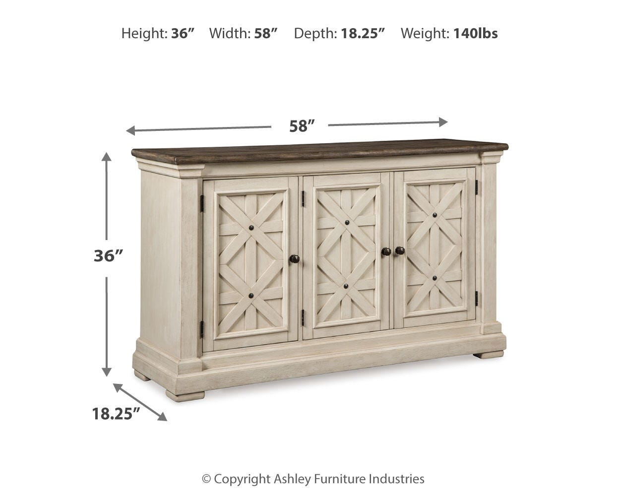 Bolanburg Dining Room Set - Ideal Furniture (Fresno,CA)