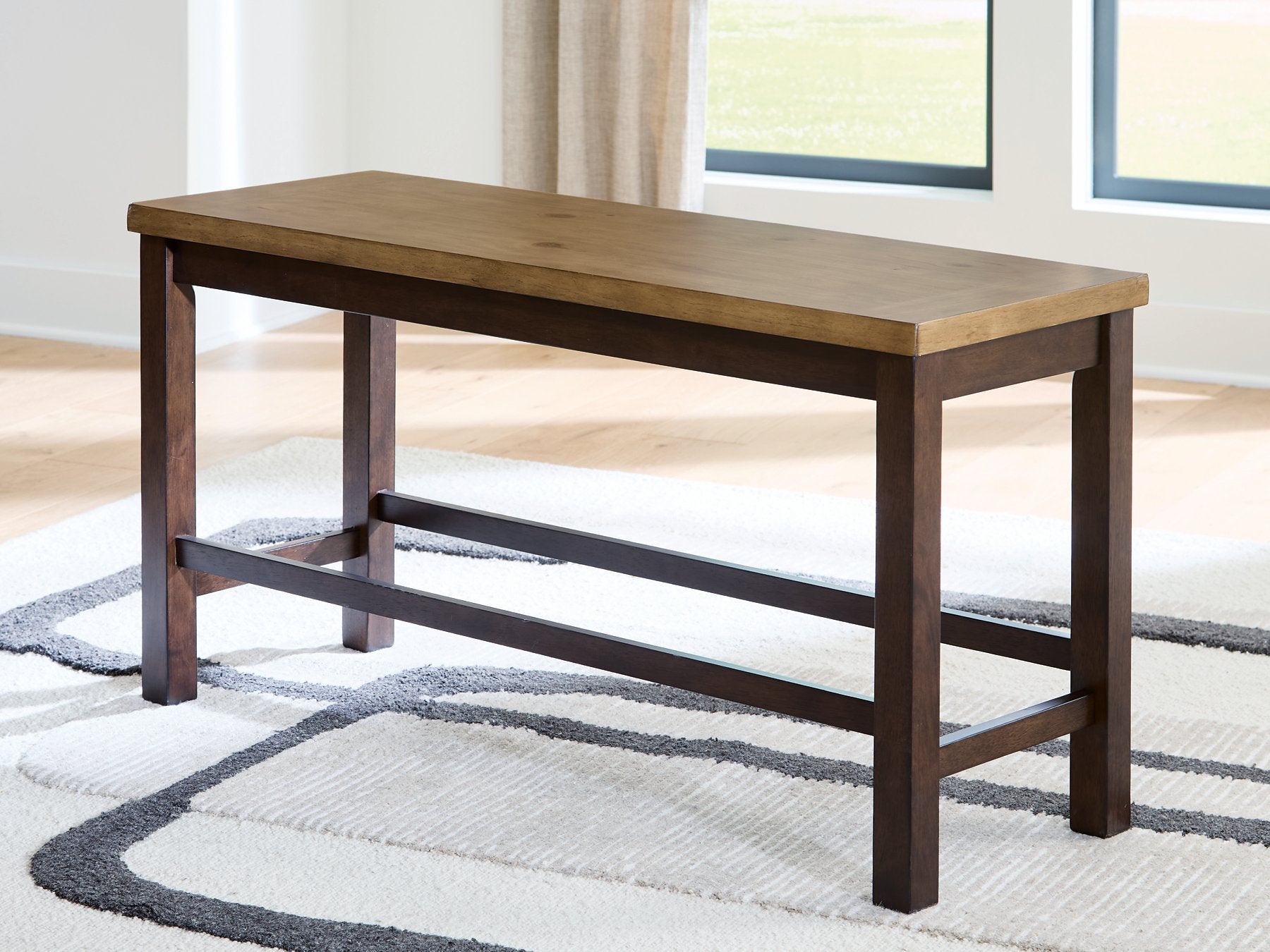 Rylandeen Counter Height Dining Bench - Ideal Furniture (Fresno,CA)