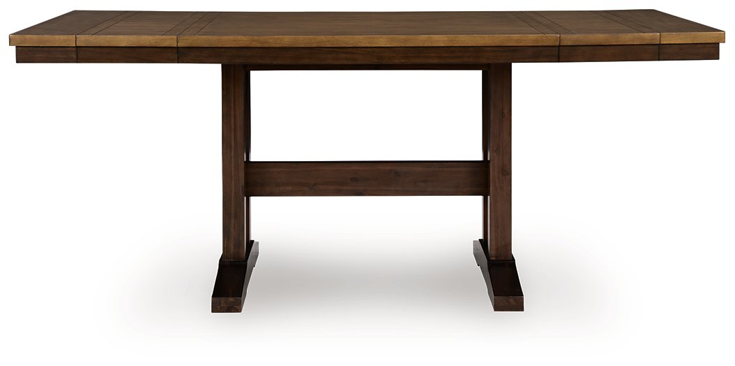 Rylandeen Counter Height Dining Extension Table - Ideal Furniture (Fresno,CA)