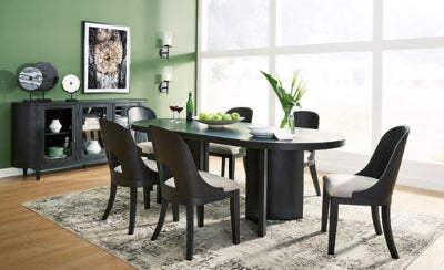 Rowanbeck Dining Package - Ideal Furniture (Fresno,CA)