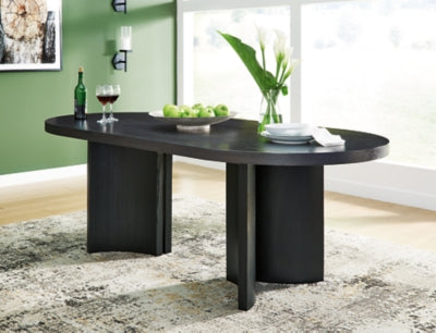 Rowanbeck Dining Package - Ideal Furniture (Fresno,CA)