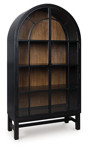 Greddinton Display Cabinet - Ideal Furniture (Fresno,CA)