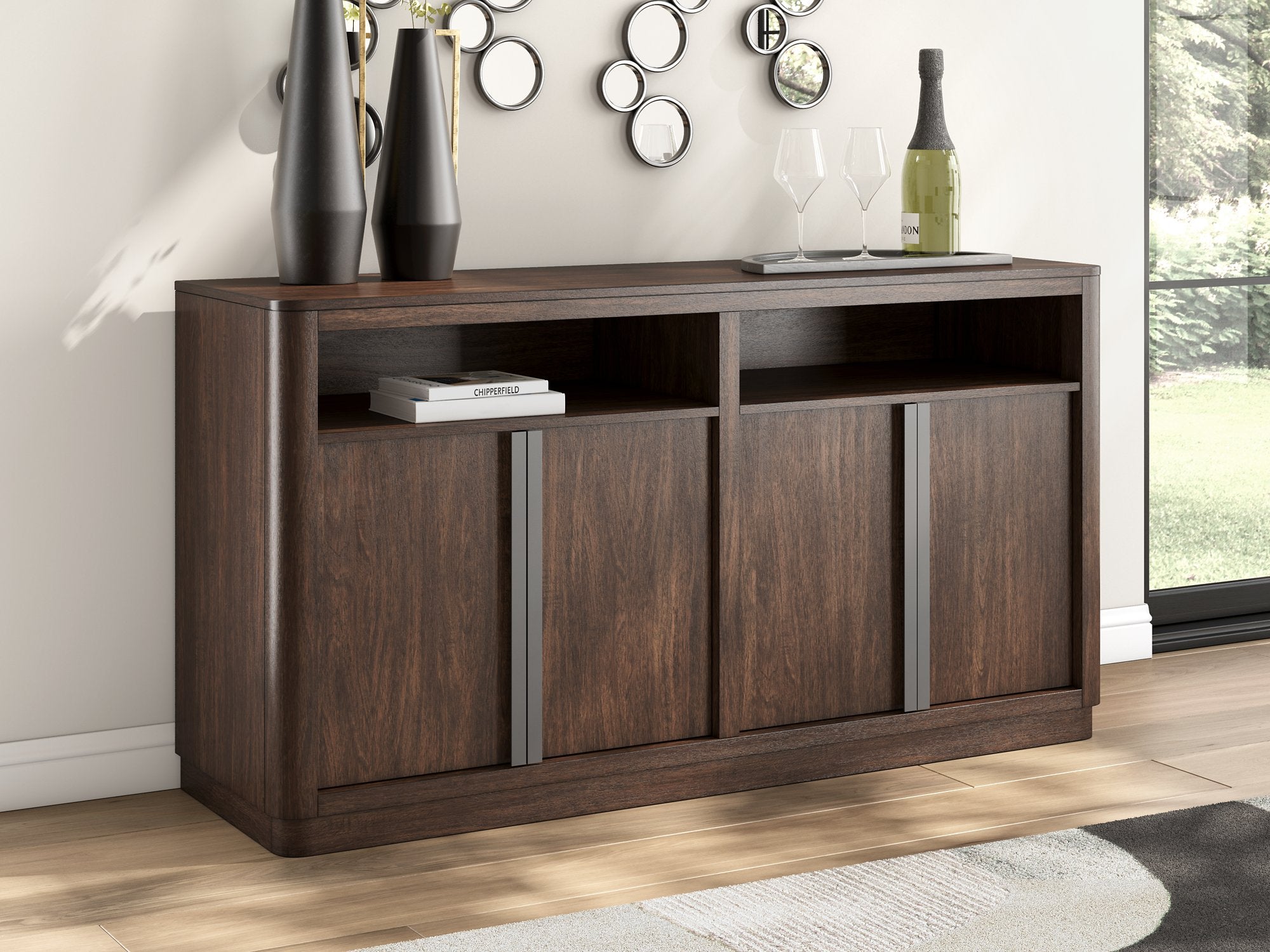 Dilenno Dining Server - Ideal Furniture (Fresno,CA)